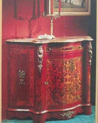 MOBILE stile C.Boulle PIANO IN MARMO