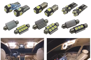 KIT 19 LAMPADE LED INTERNE BMW E39 SERIE 5 SEDAN 5