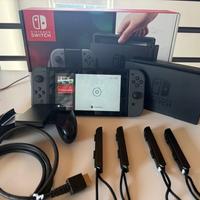 Nintendo Switch HAC-001 V1 Completa + 256GB Ninten