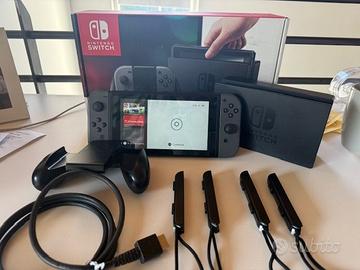 Nintendo Switch HAC-001 V1 Completa + 256GB Ninten