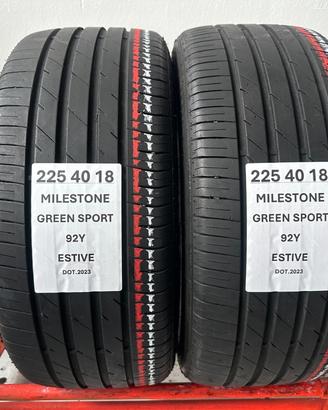 2 gomme 225 40 18 ESTIVE