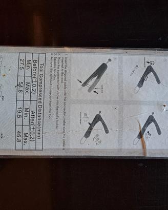 Crimpatrice 518H F/BNC/RCA