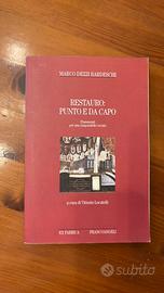 Libro Restauro: punto e da capo