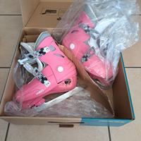 Pattini da ghiaccio rosa