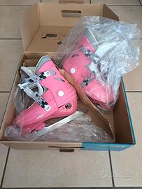 Pattini da ghiaccio rosa