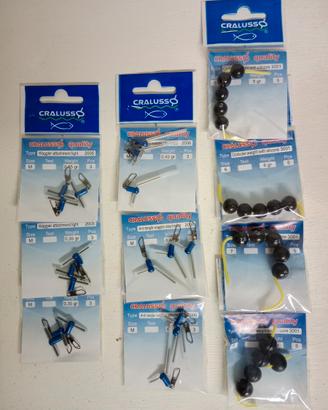 Cralusso Waggler e Anti tangle + piombi