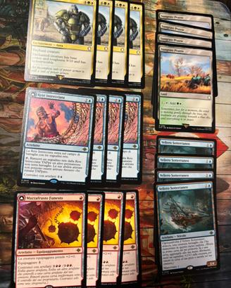 Lotto 20 carte rare (5-4x)Magic Mtg