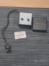 Set Murano originale -  Collana e orecchini