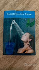 🚿 Doccia Portatile da Esterno Ricaricabile - NUOV