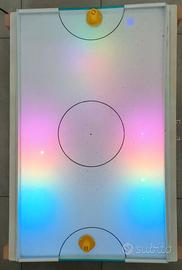 Tavolo Air Hockey 82x58x20cm con telecomando LED