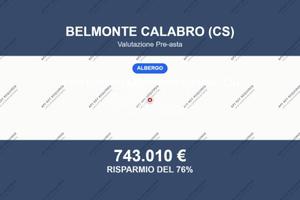 Immobile in asta di 4800 m² a Belmonte Calabro