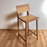 Sgabelli da design in rovere massello