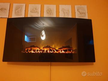 Camino LED effetto fiamma – design moderno in otti