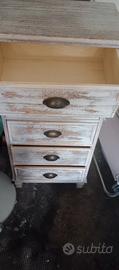 cassettiera shabby 
