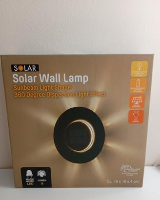 🔥Lampada solare da parete  a Led 