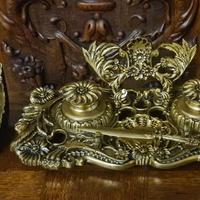 calamaio stile Impero con tampone e portalettere