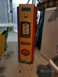 Mobiletto in legno Pompa di Benzina