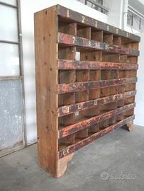 Scaffale industriale vintage Anni 60