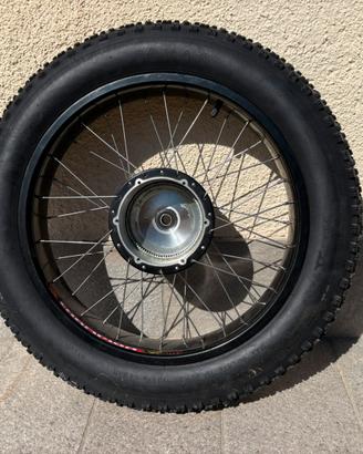Ruota bicicletta elettrica