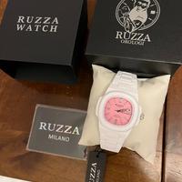 ruzza watch trattabile limited edition rosa bianco