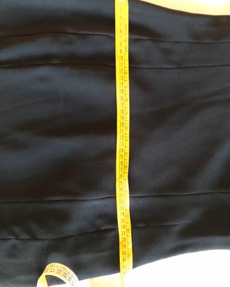 tubino nero elegante kn velo 