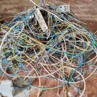 Materiale elettrico fili rame