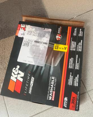 Filtro sportico K&N cupra formentor