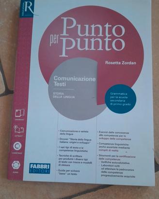 libro di testo di italiano con il 50% di sconto
