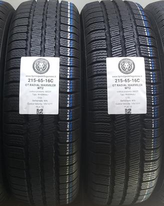 4 GOMM 215 65 16C GT RADIAL A68221