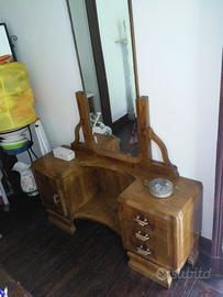 Mobile specchiera, porta riviste anni 40