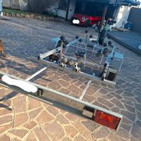 carrello Sacar per barche gommoni moto d'acqua 