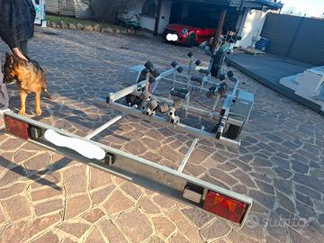 carrello Sacar per barche gommoni moto d'acqua 