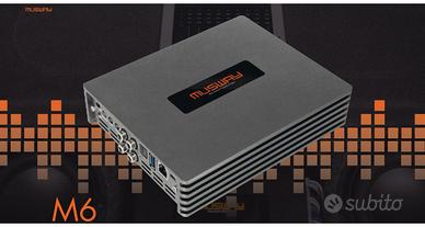 MUSWAY M6 Amplificatore classe D a 6 canali con ds