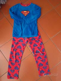 Pigiama 2 pezzi Superman