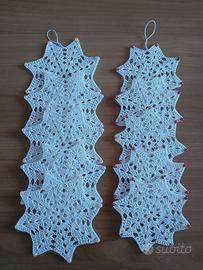 Decorazioni natalizie a forma di fiocco di neve