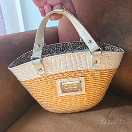 borsa a mano in paglia  Dolce& gabbana 