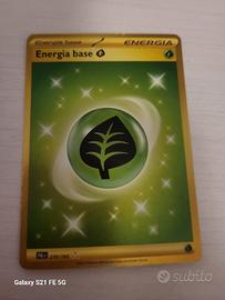 carta pokemon energia gold