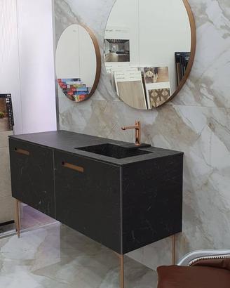 Mobile da bagno - Mobile Gres Nero Greco