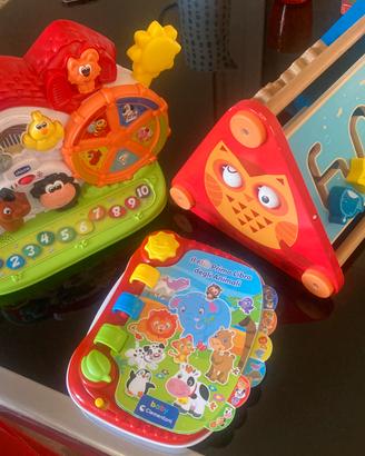 Tre giochi per bambini 0-2 anni