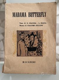Libretto da opera  Madama Butterfly