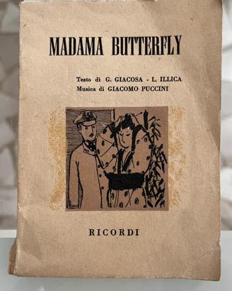 Libretto da opera  Madama Butterfly
