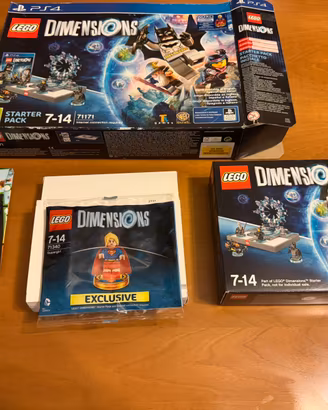 Lego Dimensions PS4 starter pack mai usato