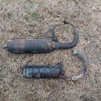 Lotto marmitte Aprilia Honda 