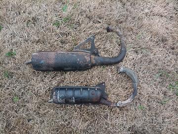 Lotto marmitte Aprilia Honda 