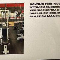 Rowing technogym