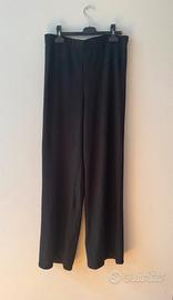 Pantaloni lunghi a costine con spacco - H&M