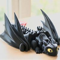 Sdentato Articolato Flexi 17cm - Dragon Trainer