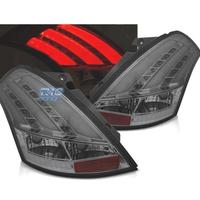 FANALI SUZUKI SWIFT V 10-17 NUOVA STRISCIA LED FUM
