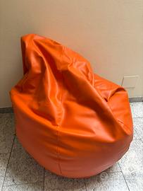 Pouf Sacco Arancione