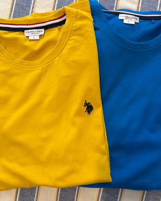 US POLO ASSN SET DUE T-SHIRT MANICA CORTA TAGLIA L